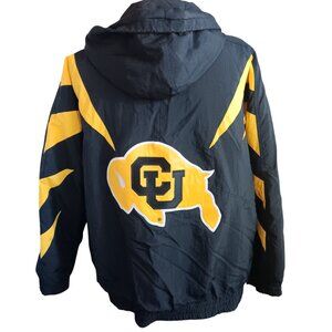 XL Vintage Colorado Buffaloes Puffer Jacket Apex One 1990's Hooded Boulder CU